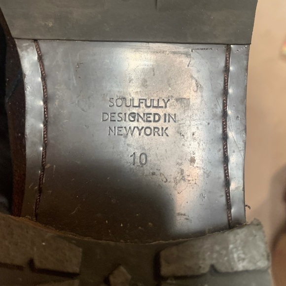 Matt Bernson Tundra Shearling Black Boots 10 - Picture 9 of 11